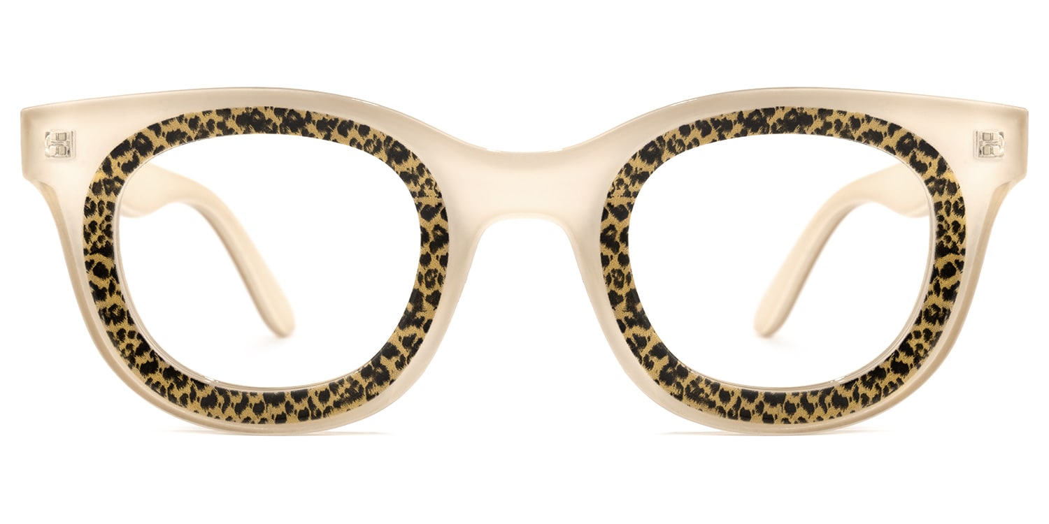 

Connie - Round Animal Eyeglasses