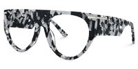 Beltran - Aviator Pattern Eyeglasses | Vooglam Front View