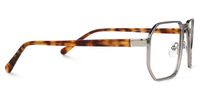 Square Grey Eyeglasses | Vooglam.com 
