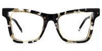 Efrain - Rectangle Tortoise Eyeglasses | Vooglam Angle View