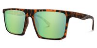 Square Tortoise Sunglasses | Vooglam Front View