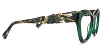 Cat Eye Green Eyeglasses | Vooglam.com 