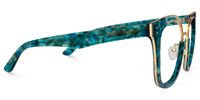 Square Blue Eyeglasses | Vooglam.com 