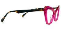 Shaneika - Cat Eye Pink Eyeglasses | Vooglam 