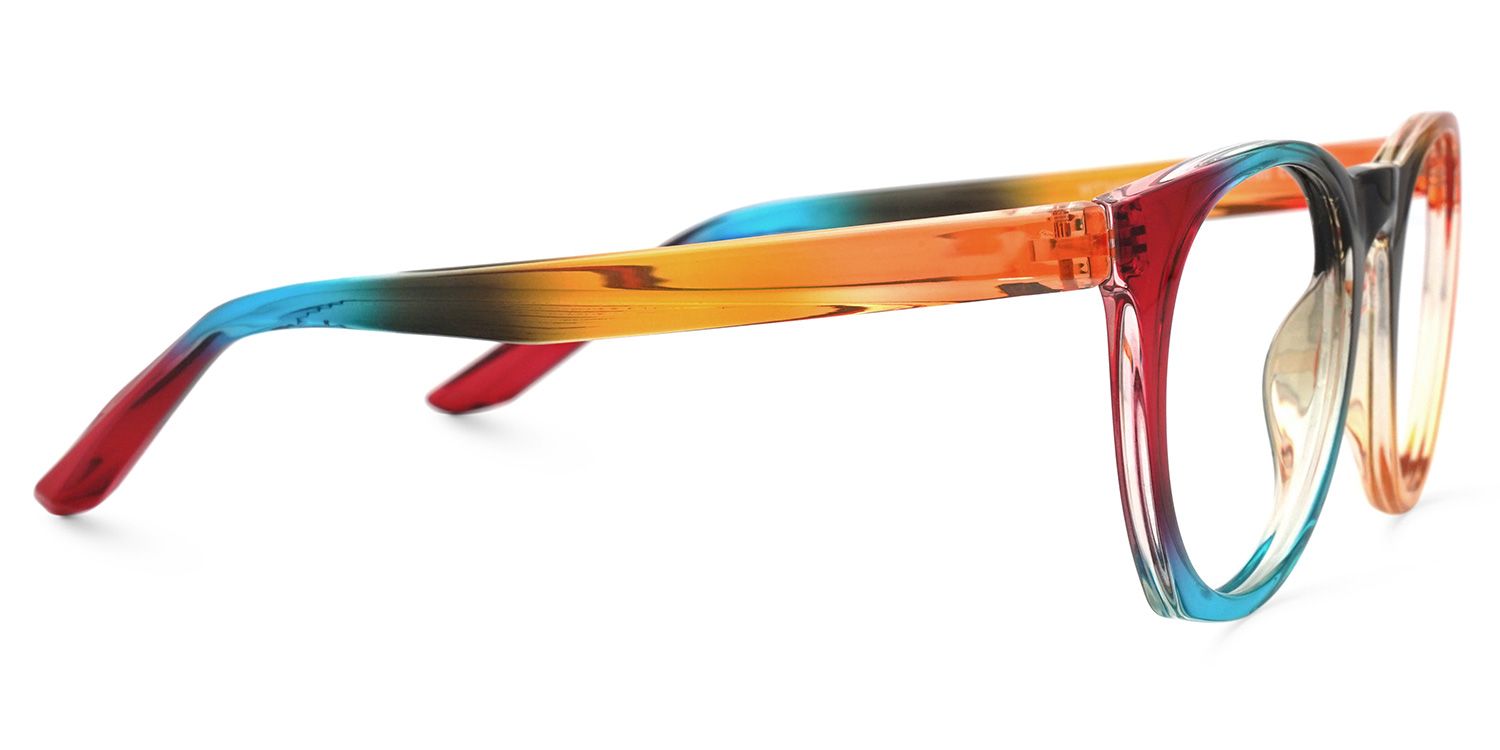 Lagares - Round Colorful Eyeglasses product detail 4