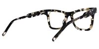 Efrain - Rectangle Tortoise Eyeglasses | Vooglam Side View