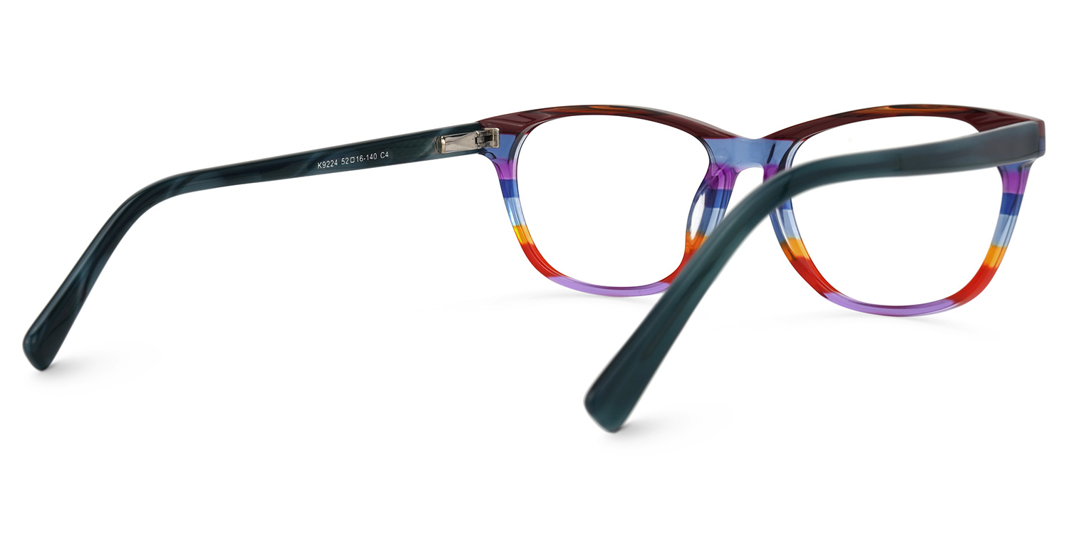 Trujillo - Rectangle Multicolor Eyeglasses - 3