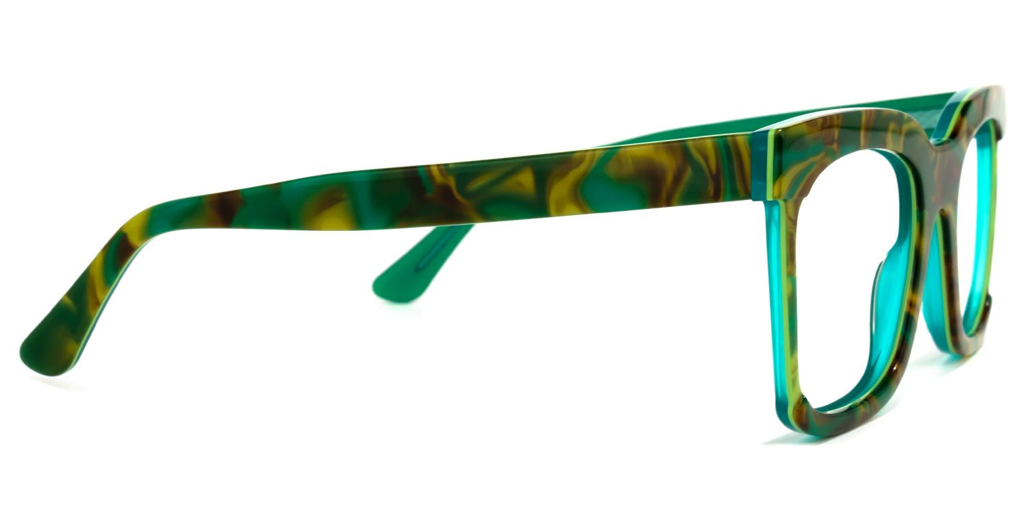 Rectangle Pattern Eyeglasses | Vooglam.com 4