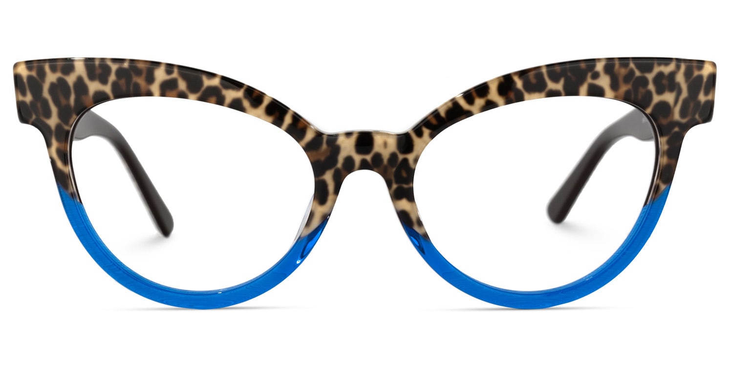 

Dalia - Cat Eye Blue Eyeglasses