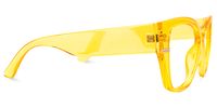 Gustavo - Cat Eye Yellow Eyeglasses | Vooglam 