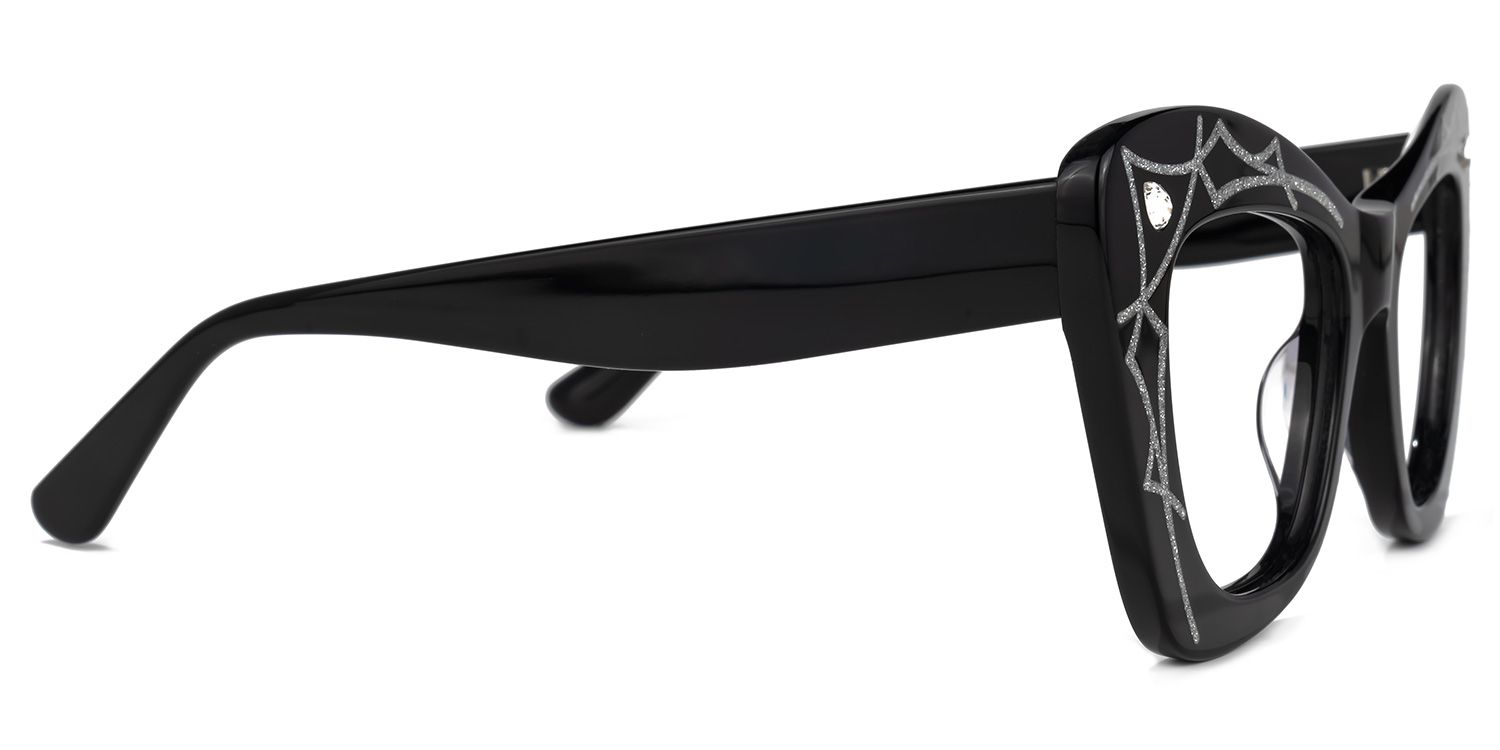 Zavala - Square Black Eyeglasses | Vooglam 4