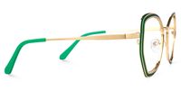 Golacka - Butterfly Green Eyeglasses | Vooglam 