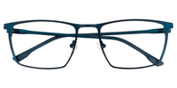 Rectangle Dark/Blue Eyeglasses - 2