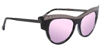 Corliss - Cat Eye Black/Tortoise Sunglasses  - 6