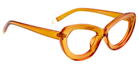 Oval Orange Eyeglasses│Vooglam Optical Glasses