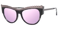 Corliss - Cat Eye Black/Tortoise Sunglasses  - 3