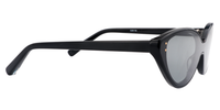 Claudia Cat Eye Black Sunglasses - 5