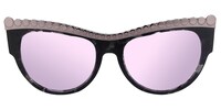 Corliss - Cat Eye Black/Tortoise Sunglasses  - 2