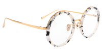 Unique Round Leopard Eyeglasses│Vooglam Optical Glasses