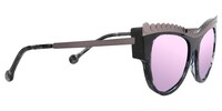 Corliss - Cat Eye Black/Tortoise Sunglasses  - 5