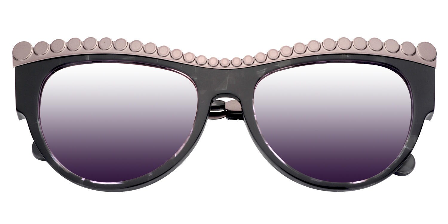 Corliss - Cat Eye Black/Tortoise Sunglasses - 1