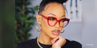 Cat Eye Red Eyeglasses | Vooglam.com 