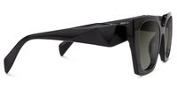 Square Black Sunglasses | Vooglam.com 