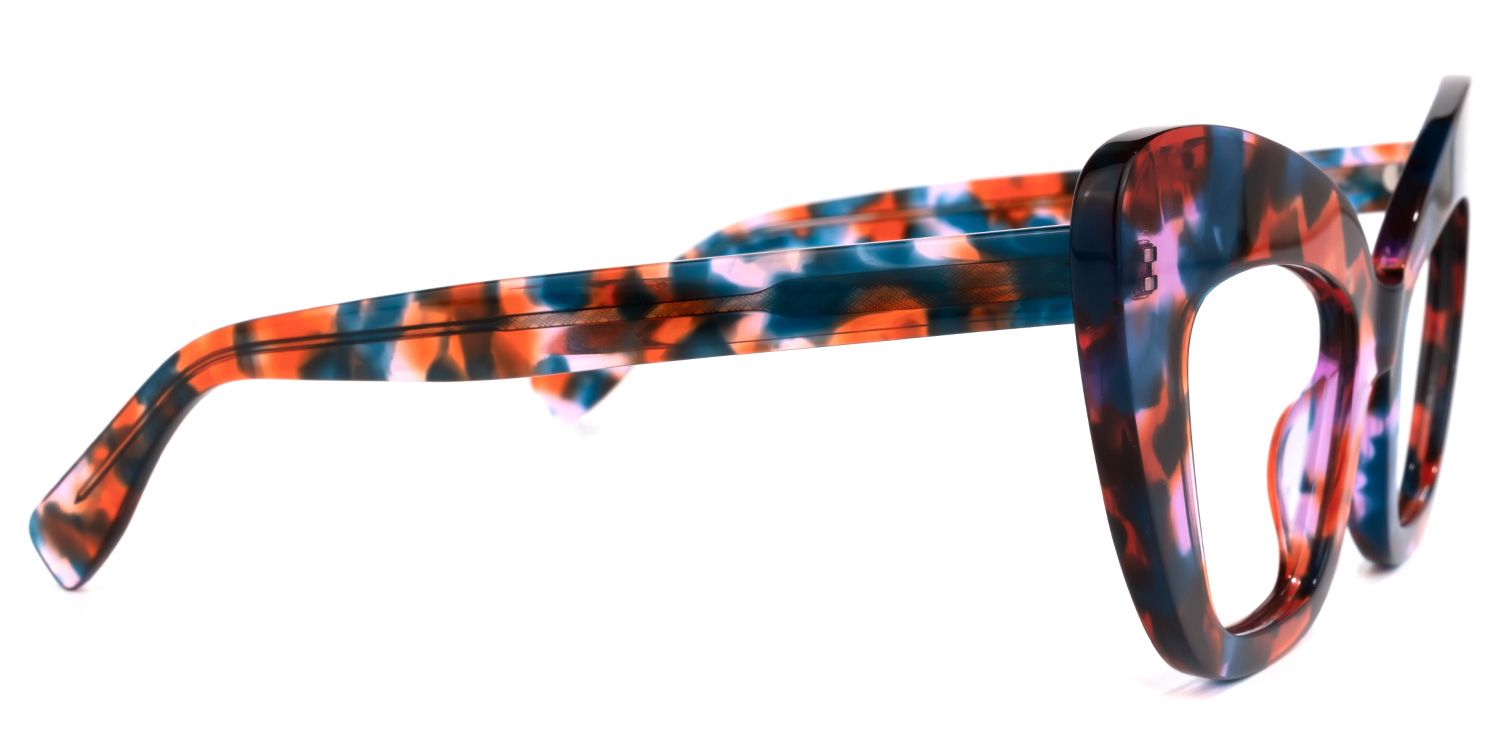 Zuzanna - Cat Eye Floral Eyeglasses | Vooglam 4