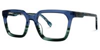 Rectangle Two-tone Eyeglasses | Vooglam.com Front View