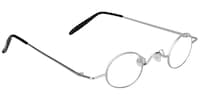 Ive - Clip-On Silver Eyeglasses - 6