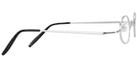 Ive - Clip-On Silver Eyeglasses - 5