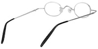 Ive - Clip-On Silver Eyeglasses - 4