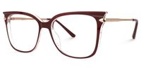 Ramirez - Square Wine/Red Eyeglasses - 2