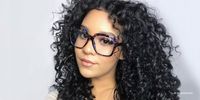 Square Floral Eyeglasses | Vooglam.com 