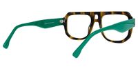 Aviator Tortoise Eyeglasses | Vooglam.com Side View