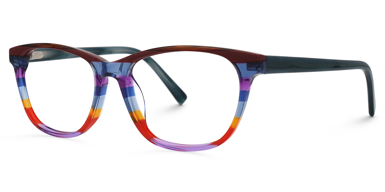 Trujillo - Rectangle Multicolor Eyeglasses - 2