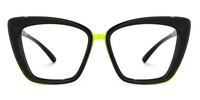 Arhelo - Rectangle Black Eyeglasses - 1
