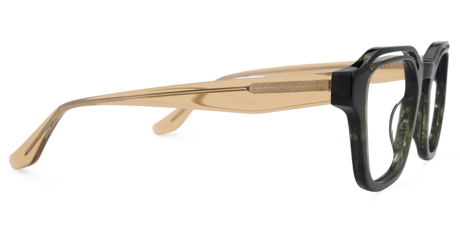 Bastian - Square Grey Eyeglasses product detail 4