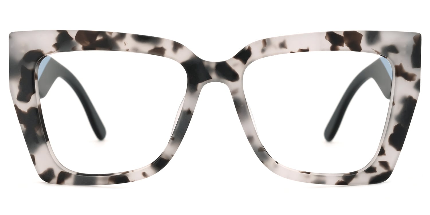 Irving Square Light/Tortoise Eyeglasses Vooglam
