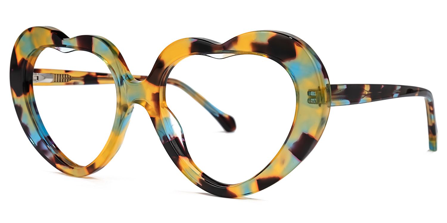Dorismar - Geometric Floral Eyeglasses | Vooglam Front View
