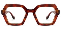 Judkins - Geometric Red/Tortoise Eyeglasses - 1