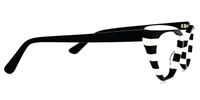 Castillo - Cat Eye Black Eyeglasses | Vooglam 