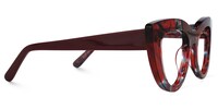 Finney - Cat Eye Red Eyeglasses - 4