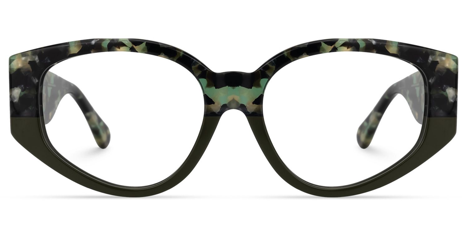 Durand - Geometric Floral Eyeglasses product detail 2