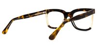 Rectangle Tortoise Eyeglasses | Vooglam.com Side View