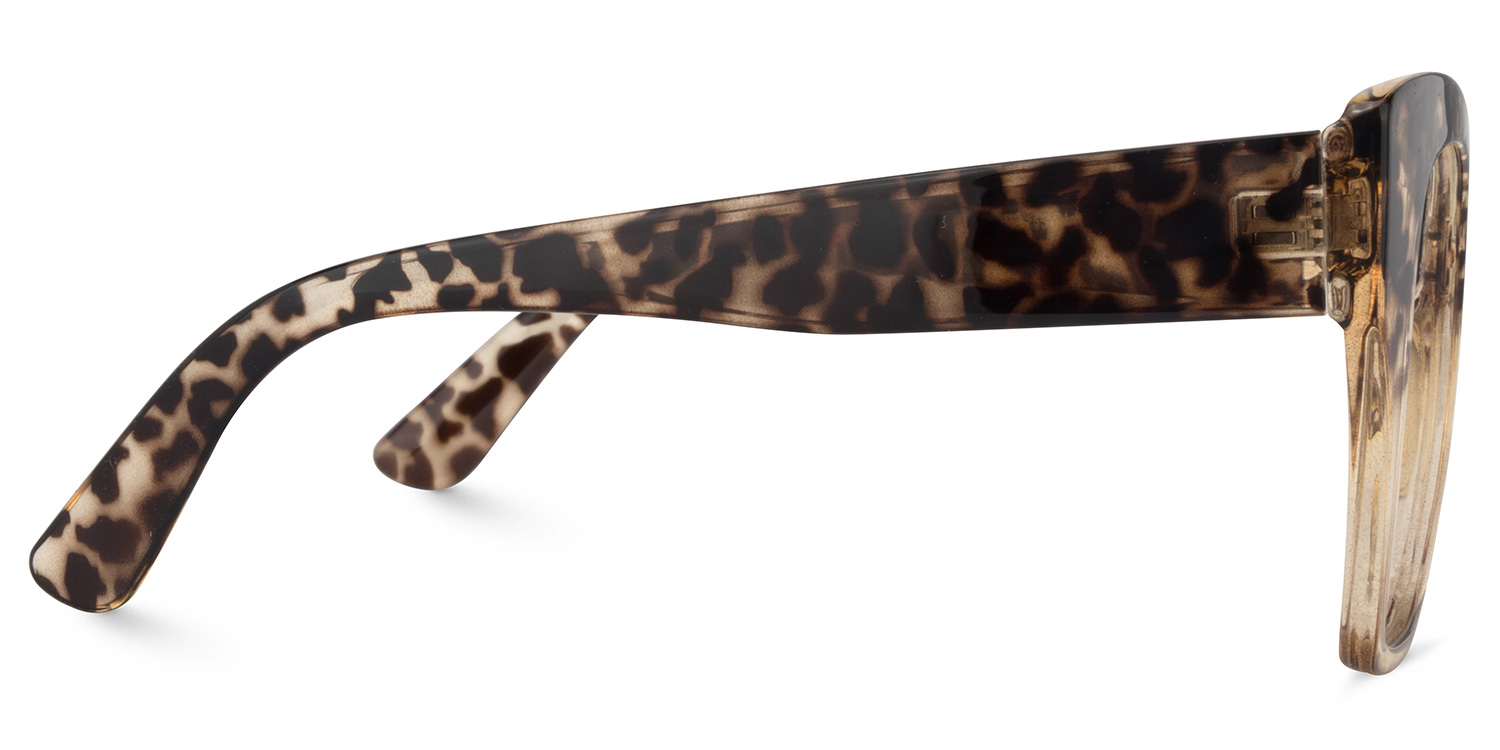 Cat Eye Light/Tortoise Eyeglasses by Vooglam - Product View 4