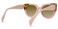 Rectangle Tortoise Eyeglasses | Vooglam.com Side View
