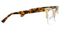 Drayton - Cat Eye Yellow Eyeglasses | Vooglam 