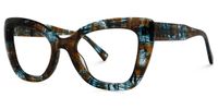 Rectangle Pattern Eyeglasses | Vooglam.com Front View