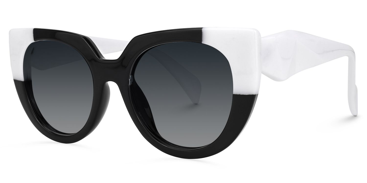 Rectangle White Eyeglasses | Vooglam.com Front View